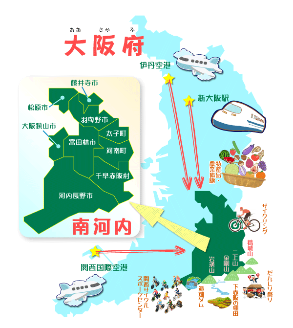 南河内MAP