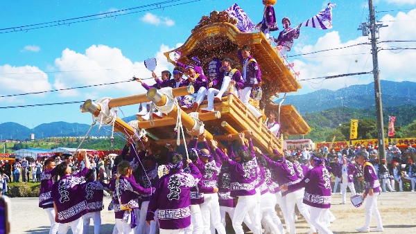 千早赤阪村の秋祭り（地車祭り）2024