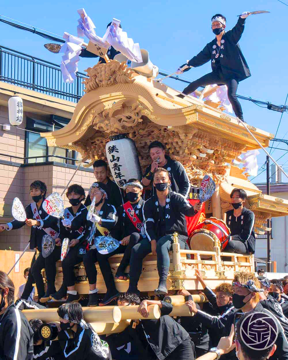 大阪狭山市の秋祭り（地車祭り）